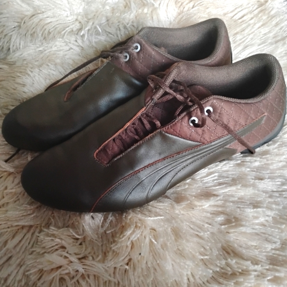 Brown Puma Men's sneakers size 13 US